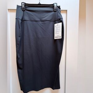 Lululemon Classic Black Align Pencil Skirt - NWT